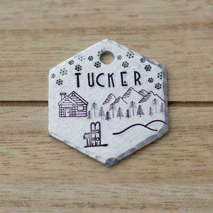 Telluride- Winter Collection - Copper Paws Dog Tags