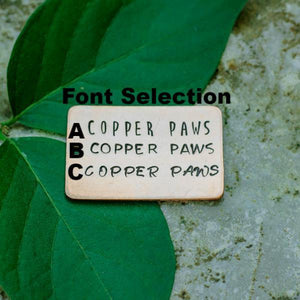 Washers- Simple Style - Copper Paws