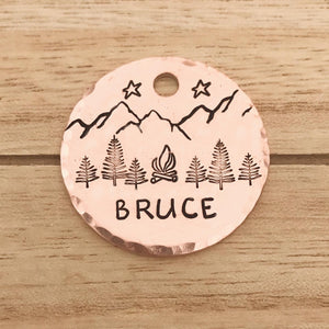 Firelight- Simple Style - Copper Paws Dog Tags