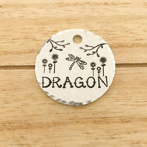 Dragonfly- Spring Collection - Copper Paws Dog Tags