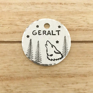 Geralt- Simple Style - Copper Paws Dog Tags