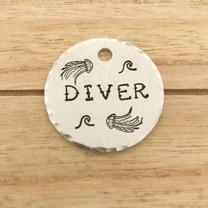 Diver- Summer Collection - Copper Paws Dog Tags