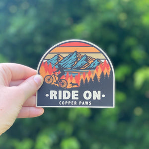 Ride On Sticker