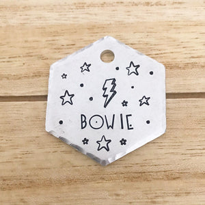 Bowie- Simple Style - Copper Paws Dog Tags