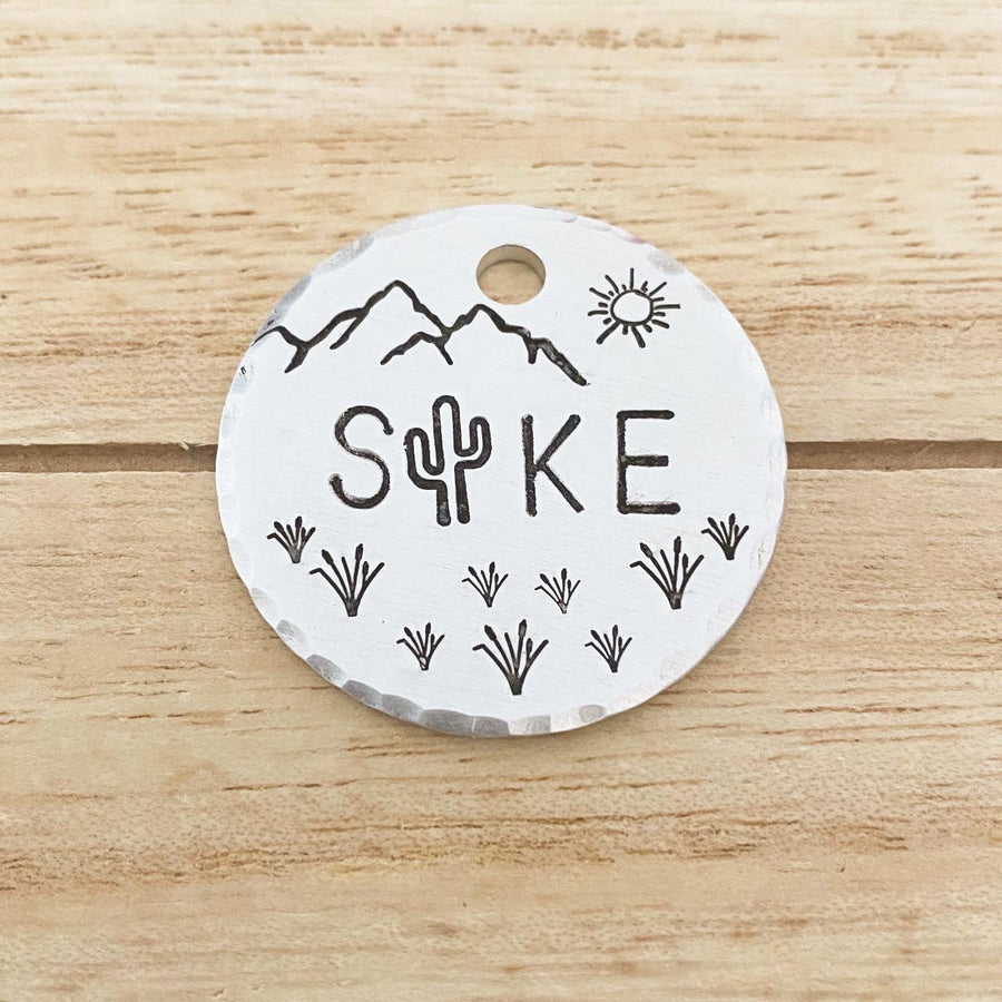 Sonoran- Simple Style - Copper Paws Dog Tags