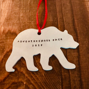Big Bear Ornament - Copper Paws Dog Tags
