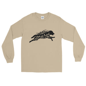Running Wild Long Sleeve Shirt - Copper Paws Dog Tags