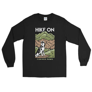 Hike On Long Sleeve Shirt - Copper Paws