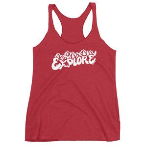 Explore Women's Tank - Copper Paws