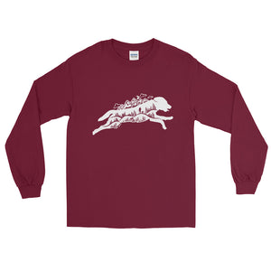Running Wild Long Sleeve Shirt - Copper Paws Dog Tags