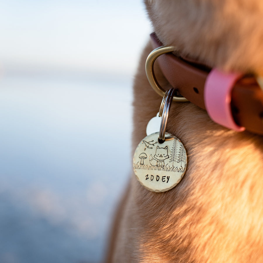 Willow- Simple Style - Copper Paws Dog Tags